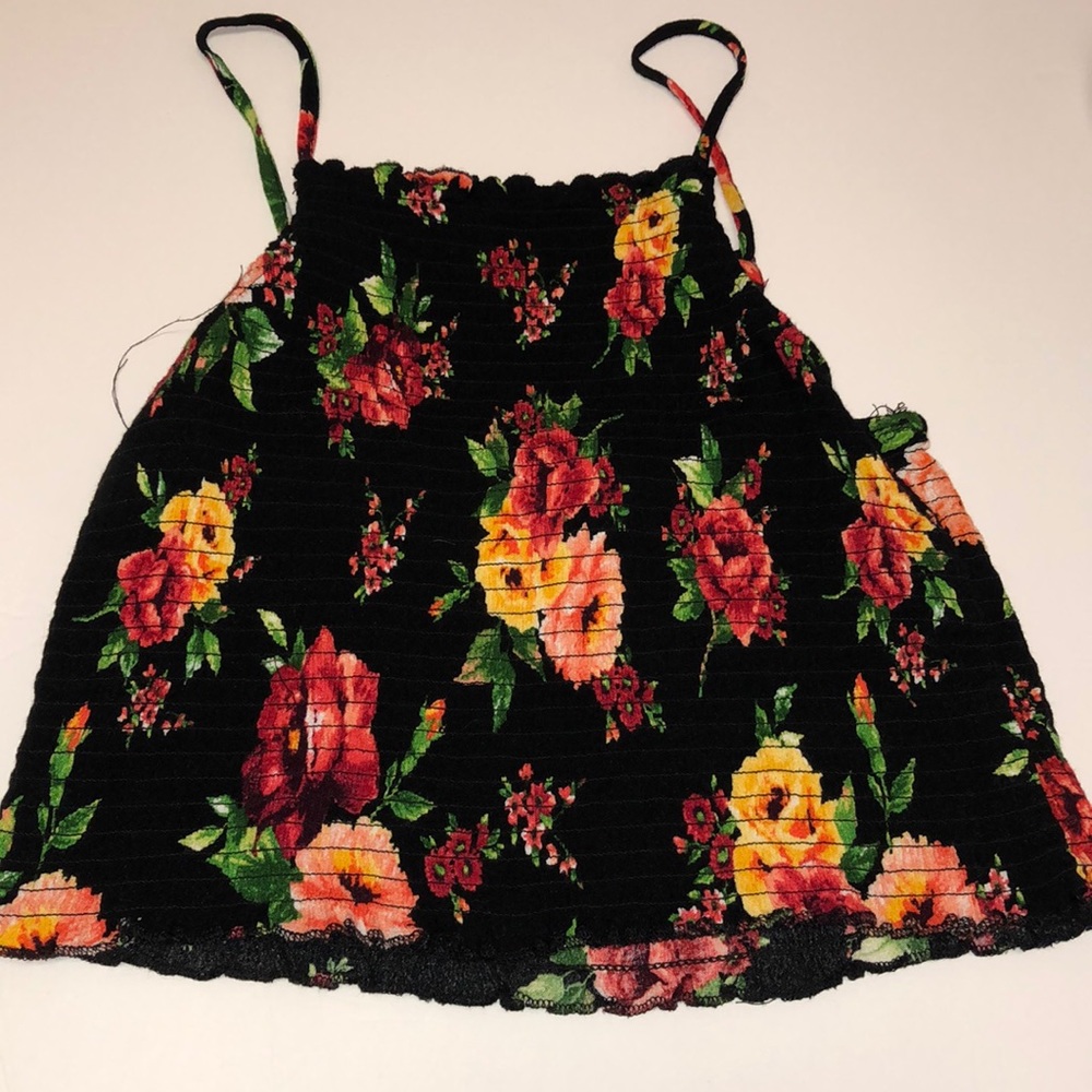 floral Crop top